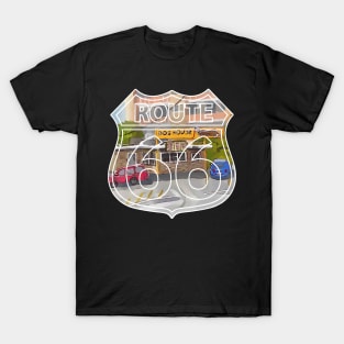 The Dog House on Route 66, in Albuquerque New Mexico - WelshDesigns T-Shirt